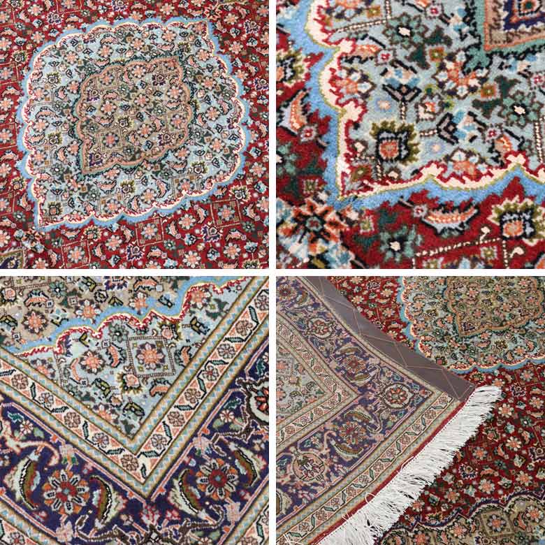 ペルシャ絨毯 150x100cm タブリーズ カーペット ラグ 玄関マット persian rug バヤットノマド