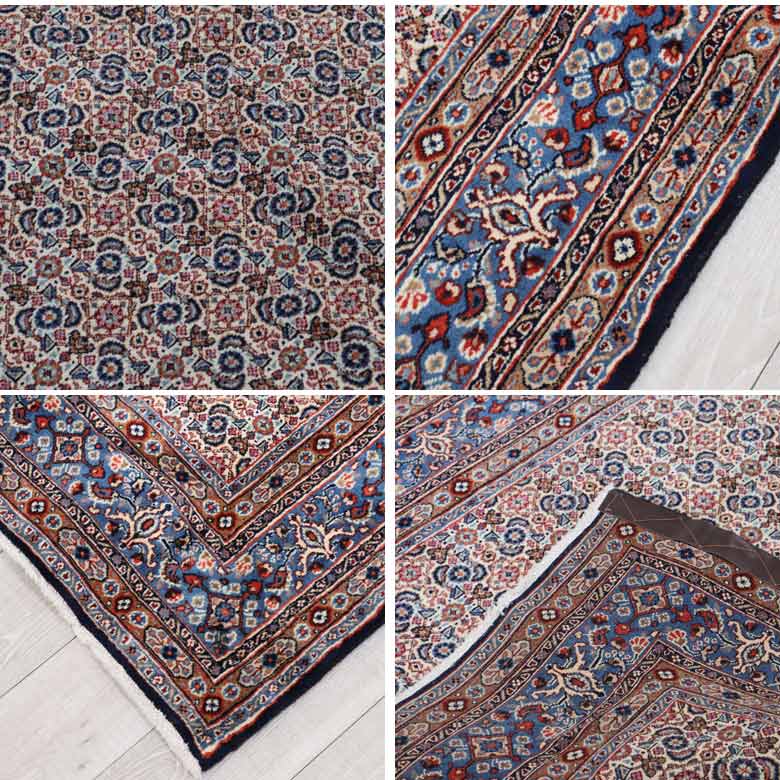 ペルシャ絨毯 201 x 125 ムード カーペット ラグ 玄関マット persian rug バヤットノマド