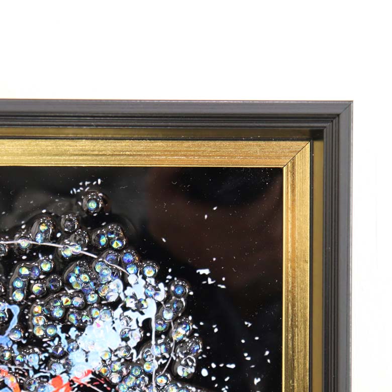 アートフレーム ファンキーキャット 41㎝ クリスタルピクチャー ウォールデコ 猫