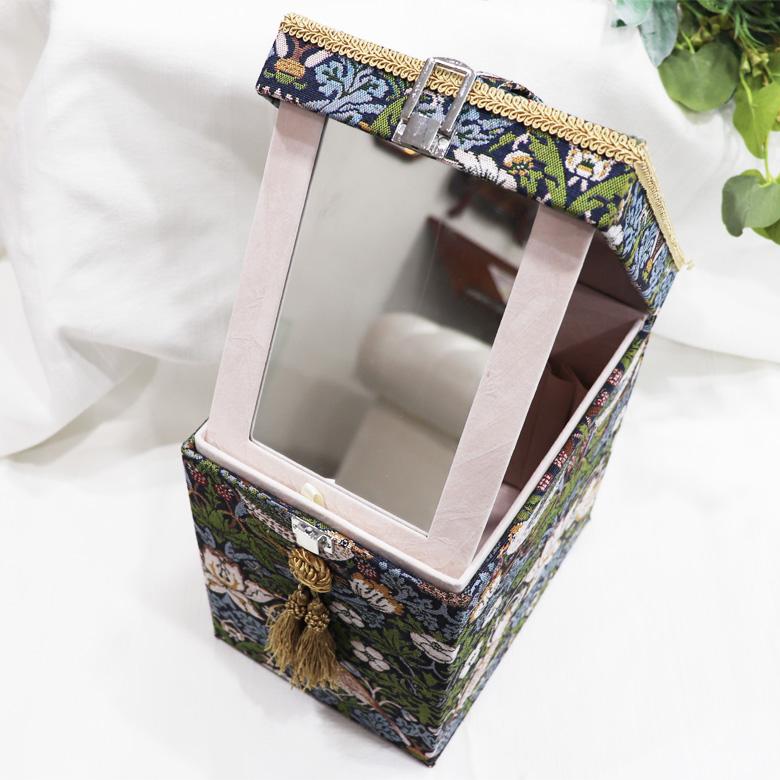 ロイヤルアーデン コスメボックス マルチラック バード&ストロベリー いちご泥棒