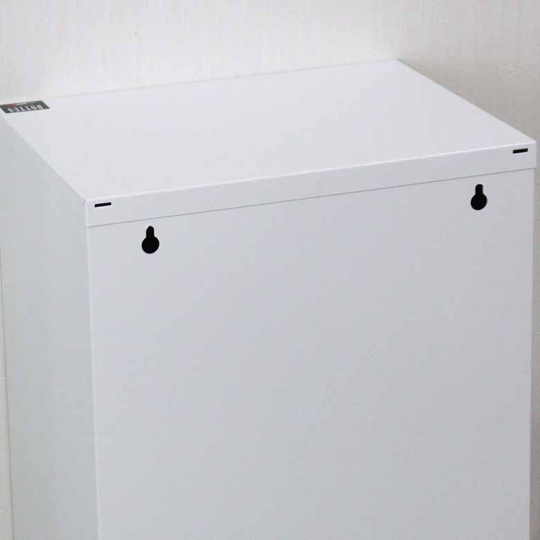 ダストボックス イタリア アイアン DOTTUS 2杯/2段 カラフル ゴミ箱