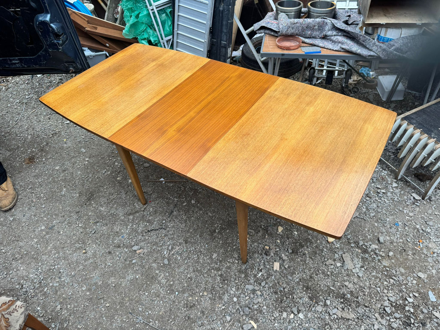 <入荷前先行予約> ダイニングテーブル NATHAN チーク ヴィンテージ ミッドセンチュリー