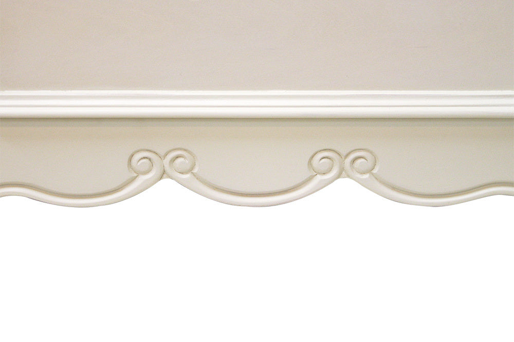 ローチェスト 120cm幅 東海家具 白家具 姫 プリンセス おしゃれ かわいい フルール 783239