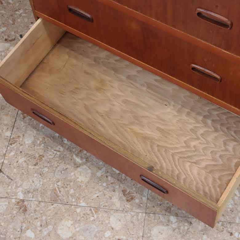 ライティングデスク イギリス 完成品 チーク 鍵なし ヴィンテージ