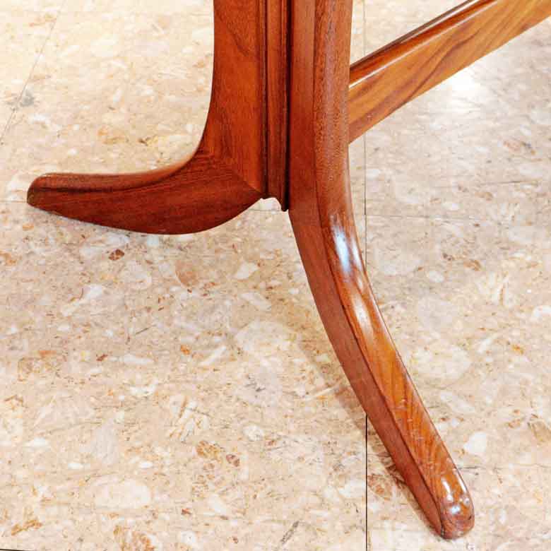 ダイニングテーブル ネイサン オーバル イギリス チーク 完成品 NATHAN