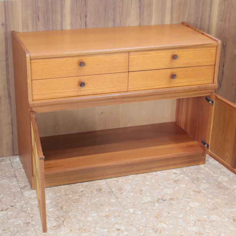 ローキャビネット ネイサン サイドボード イギリス チーク 完成品 NATHAN Parker Knoll