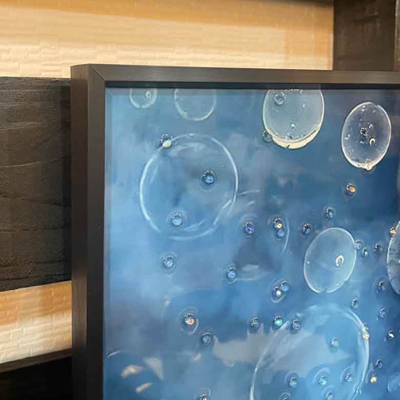 アートフレーム クラゲ/海月 51 cm クリスタルピクチャー ウォールデコ