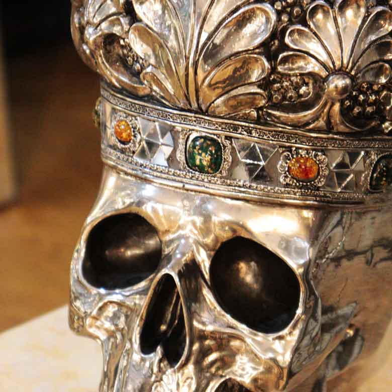 スカル オブジェ 骸骨 オーナメント