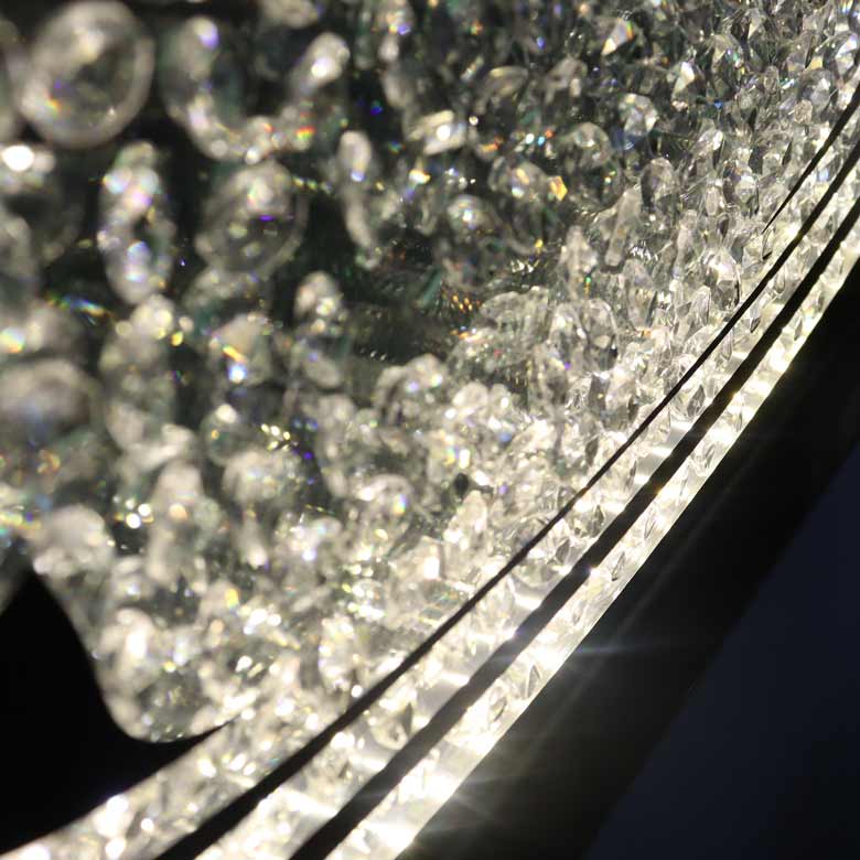 ミラー家具 スワンフレーム 鏡 フレーム グラムスタイル シルバー ミラー 白鳥