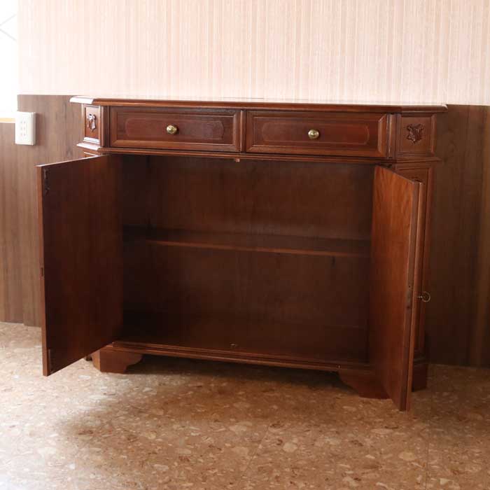 キャビネット 木製 イタリア 完成品 象嵌 イタリア サイドボード 301