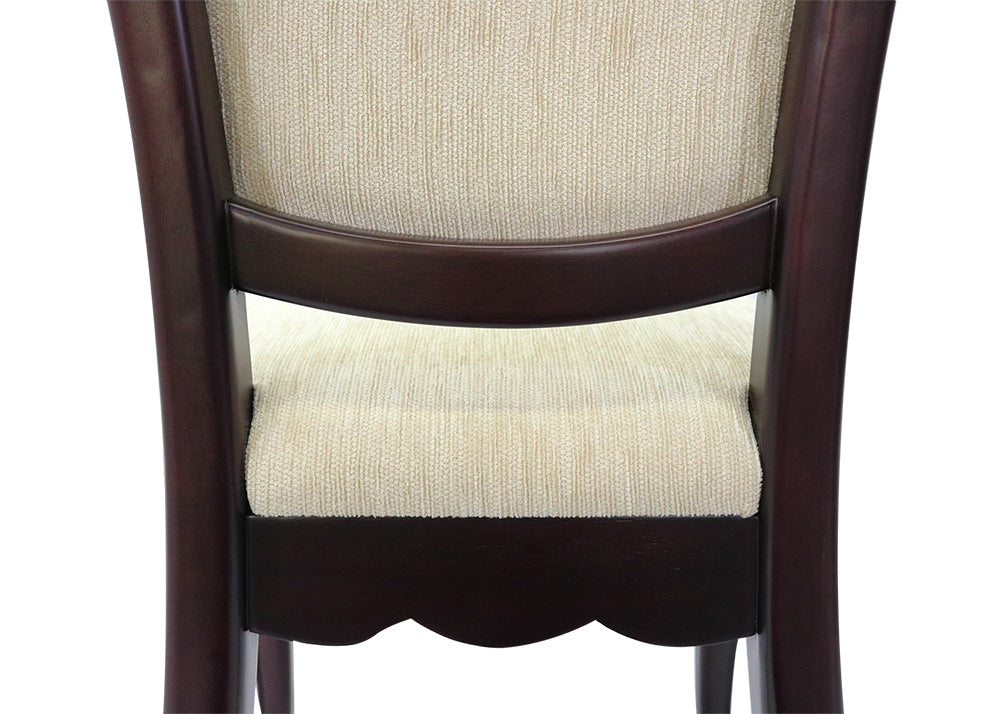 ダイニングテーブルセット 2人掛け 3点セット W85cm 東海家具 フルール DM チェアD マホガニー ダークブラウン 264349