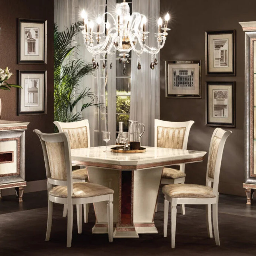 伸長式 ダイニングテーブル 120-160cm Dolce Vita ドルチェビータ 高級家具 イタリア製