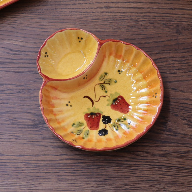 ポルトガル製 コンビトレー ボウル ストロベリー 陶器 ベリー柄