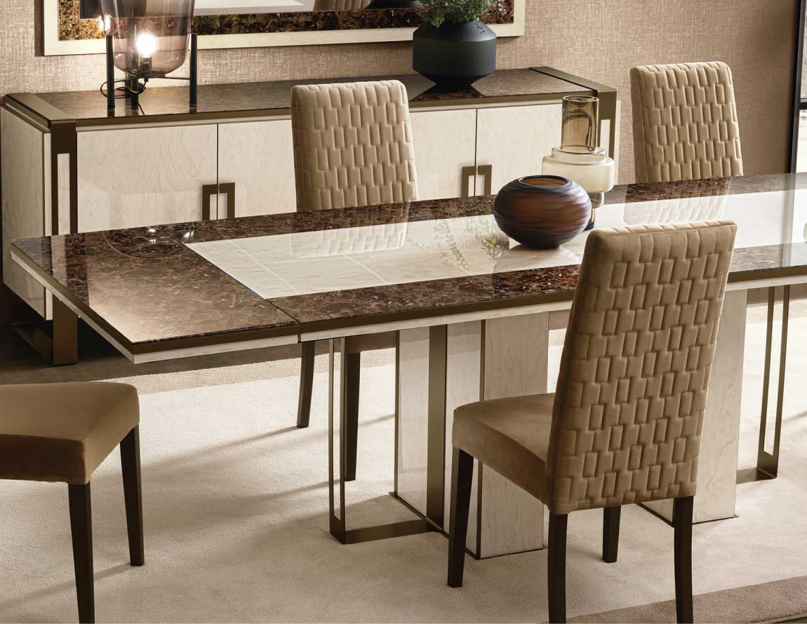 ダイニングテーブル 伸長式 200-240-280cm アレドクラシック ADORA POESIA ポエジア 高級家具 イタリア製