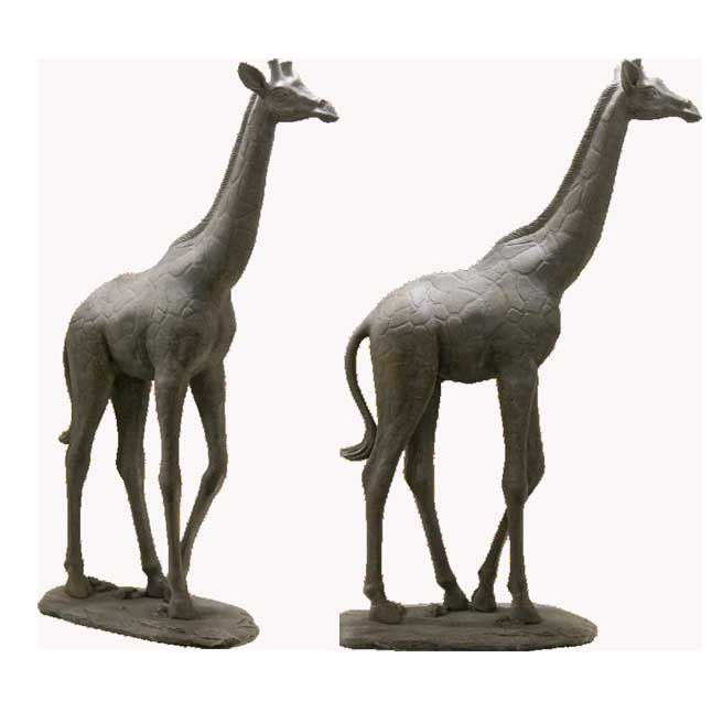 キリンの置物 ガーデンオブジェ 特大 風水 縁起物 オーナメント