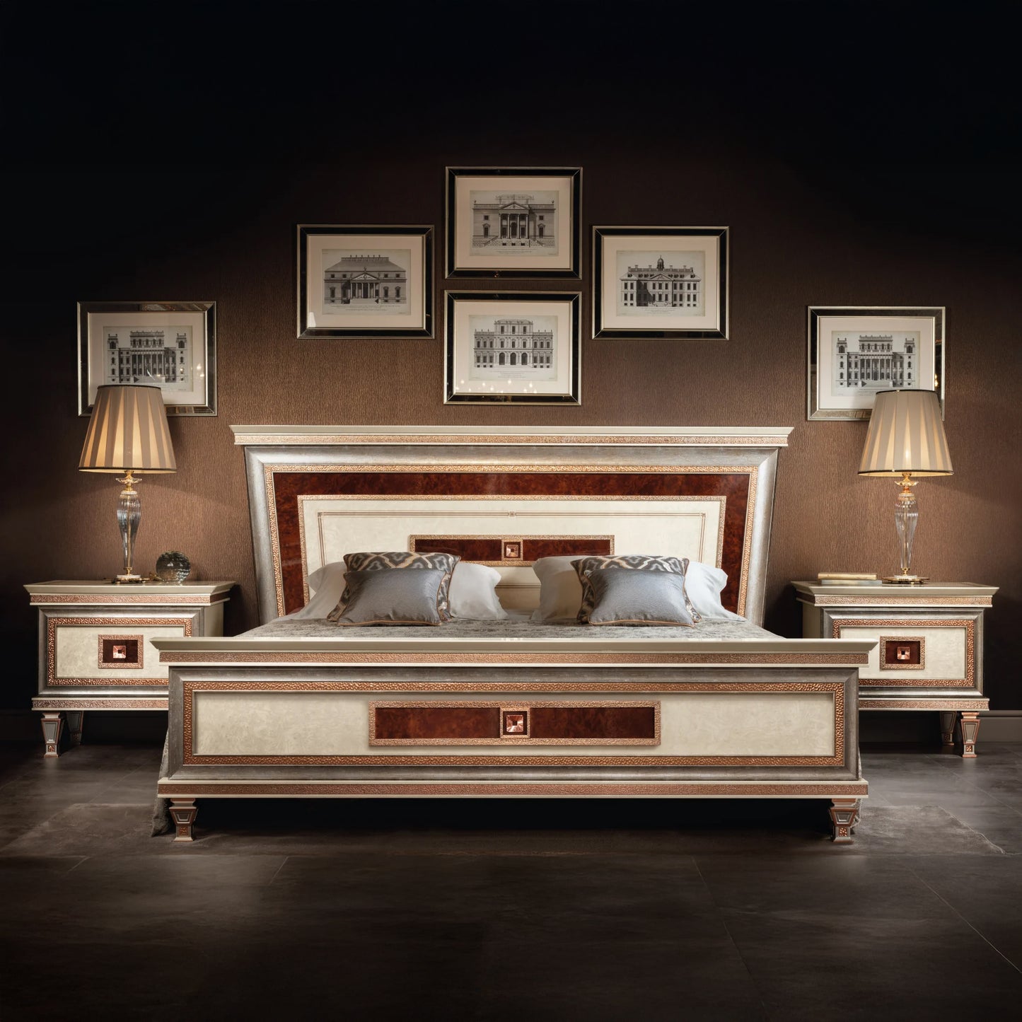 キングベッド ベッドフレーム Dolce Vita ドルチェビータ 高級家具 イタリア製