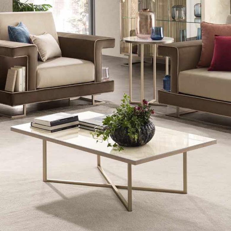 リビングテーブル 120cm センターテーブル Arredoclassic アレドクラシック ADORA Luce Light ルーチェライト 高級家具 イタリア製