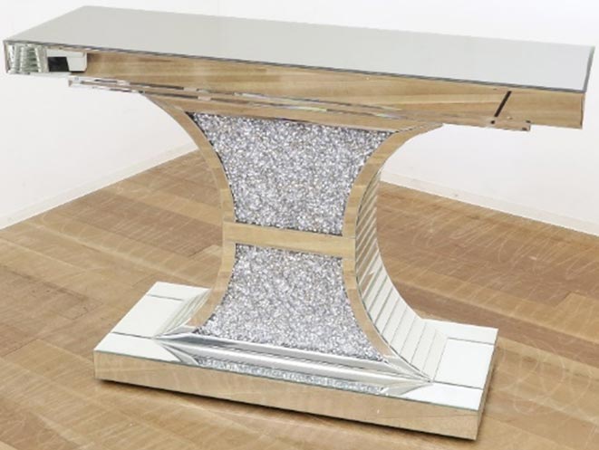 ミラー家具 コンソール ディスプレイスタンド 120cm B