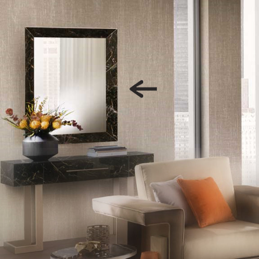 壁掛けミラー 鏡 112cm Arredoclassic アレドクラシック ADORA Luce Dark ルーチェダーク 高級家具 イタリア製