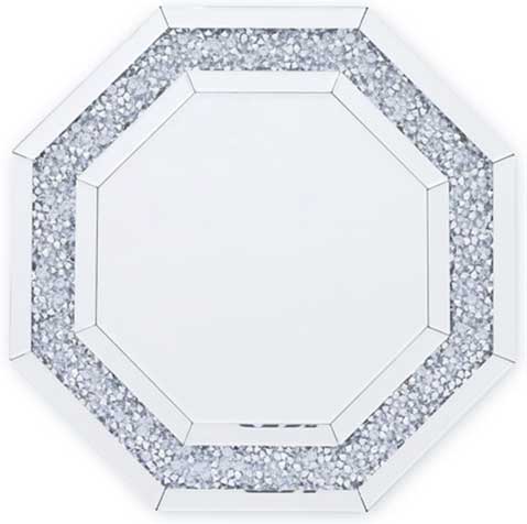ミラー家具 壁掛けミラー八角形 鏡 グラムスタイル ミラーF