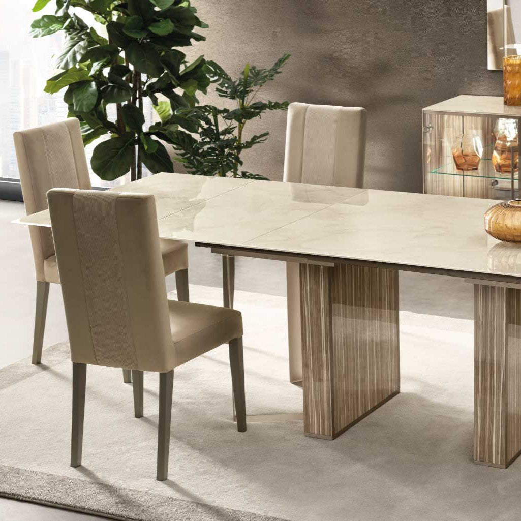 ダイニングテーブル 伸長式 200-250-300cm Arredoclassic アレドクラシック ADORA Luce Light ルーチェライト 高級家具 イタリア製