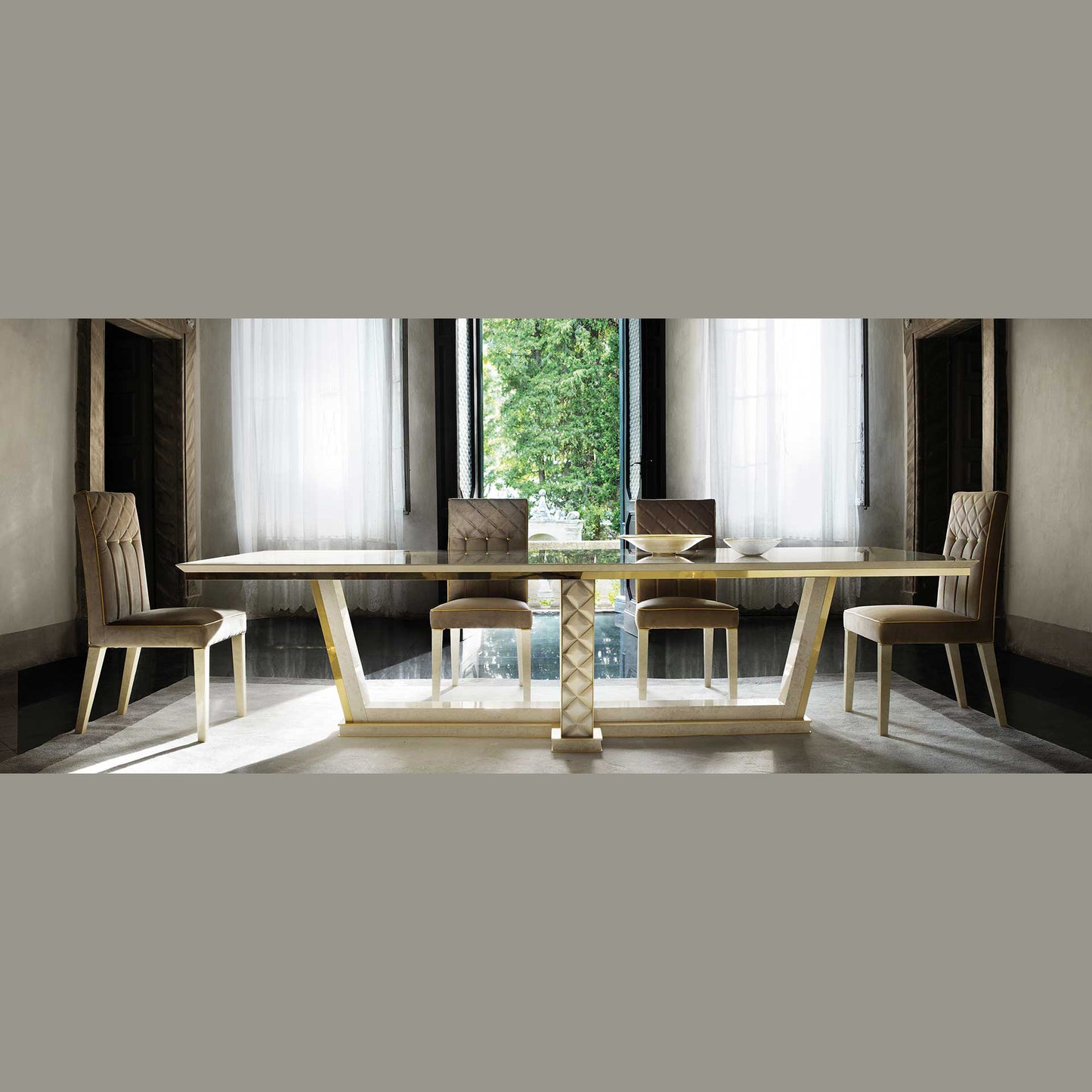 ダイニングテーブル 伸長式 300cm ADORA SIPARIO シパリオ 高級家具 イタリア製