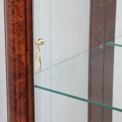 サルタレッリ フローレンス 1ドアキュリオケースト ウォールナット カップボード