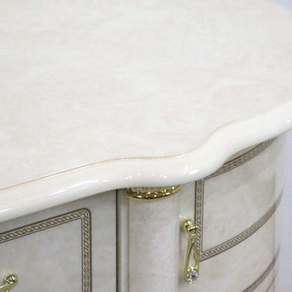 アウトレット品 サルタレッリ フローレンス 4ドアキャビネット アイボリー カップボード