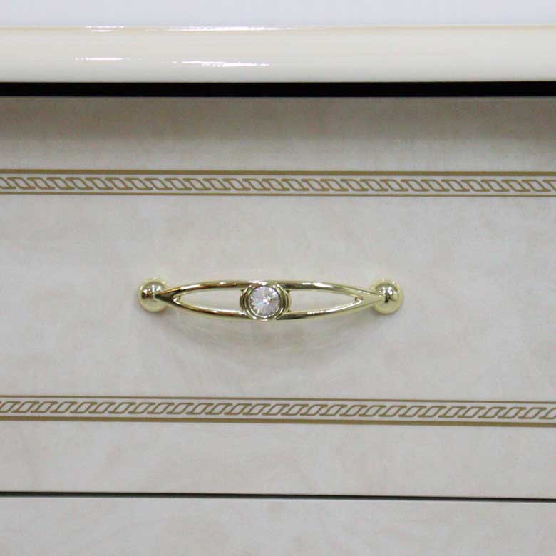 アウトレット品 サルタレッリ フローレンス 4ドアキャビネット アイボリー カップボード