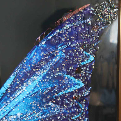 アートフレーム バタフライ 80㎝ クリスタルピクチャー ウォールデコ