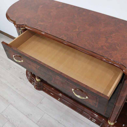 サルタレッリ フローレンス 4ドア サイドボード ローキャビネット ウォールナット