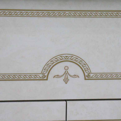 サルタレッリ フローレンス 2ドア サイドボード アイボリー ローキャビネット