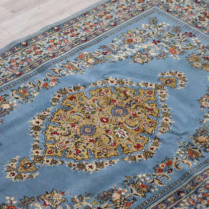 ペルシャ絨毯 208x145cm クム カーペット ラグ 玄関マット persian rug バヤットノマド