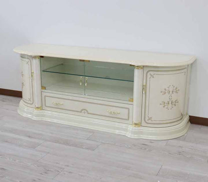 サルタレッリ フローレンス テレビボードL 167cm アイボリー テレビ台 ローボード