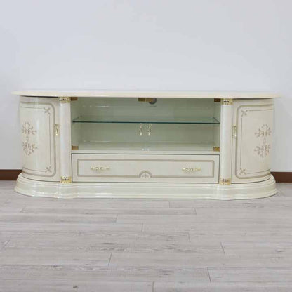 サルタレッリ フローレンス テレビボードL 167cm アイボリー テレビ台 ローボード