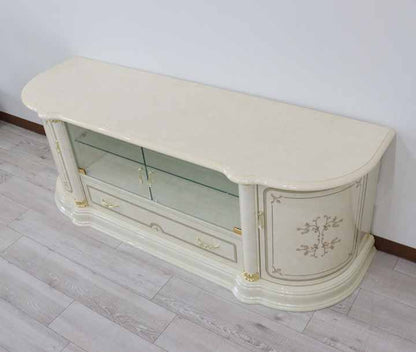 サルタレッリ フローレンス テレビボードL 167cm アイボリー テレビ台 ローボード