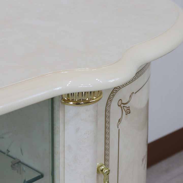 サルタレッリ フローレンス テレビボードL 167cm アイボリー テレビ台 ローボード