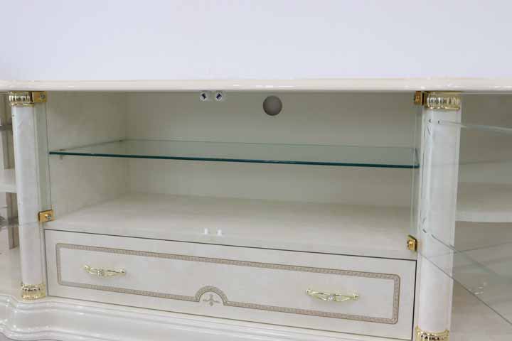 サルタレッリ フローレンス テレビボードL 167cm アイボリー テレビ台 ローボード