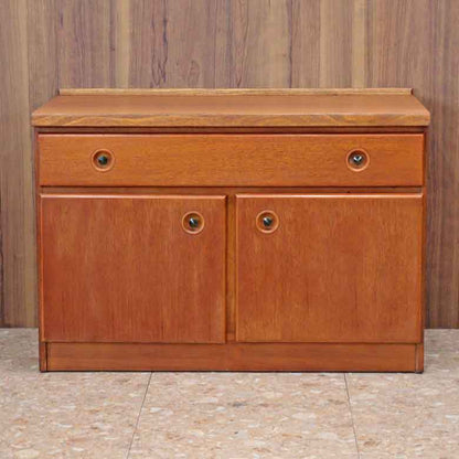 ローキャビネット Jentique ジェンティーク イギリス ヴィンテージ チーク ミッドセンチュリースタイル