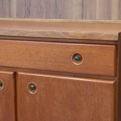 ローキャビネット Jentique ジェンティーク イギリス ヴィンテージ チーク ミッドセンチュリースタイル