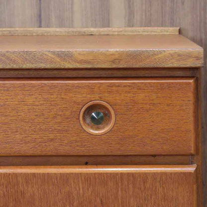 ローキャビネット Jentique ジェンティーク イギリス ヴィンテージ チーク ミッドセンチュリースタイル