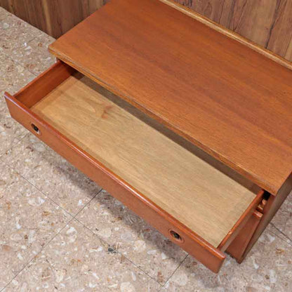 ローキャビネット Jentique ジェンティーク イギリス ヴィンテージ チーク ミッドセンチュリースタイル