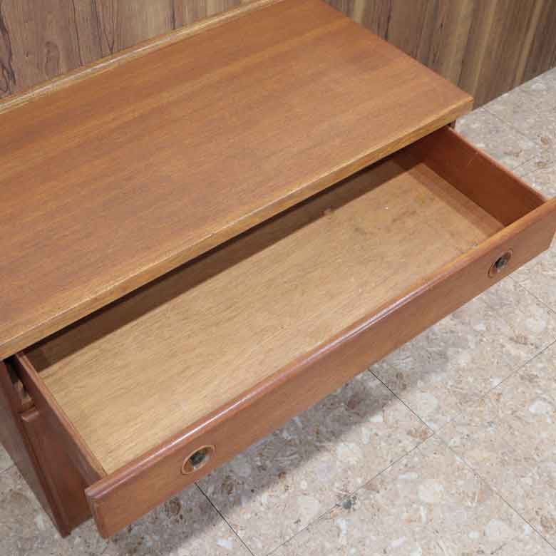 ローキャビネット Jentique ジェンティーク イギリス ヴィンテージ チーク ミッドセンチュリースタイル