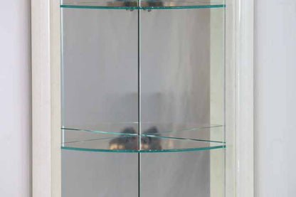 サルタレッリ フローレンス コーナーキャビネット アイボリー カップボード