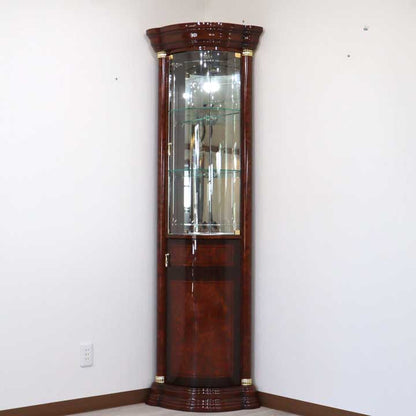 サルタレッリ フローレンス コーナーキャビネット ウォールナット カップボード