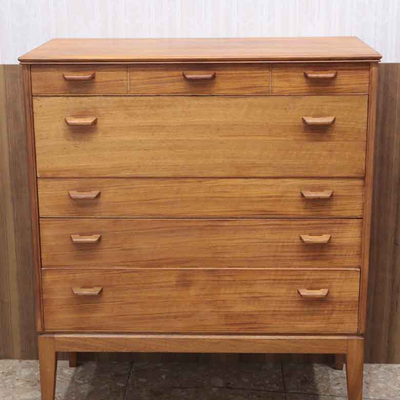 チェスト ヴィンテージ イギリス Alfred Cox ウォールナット