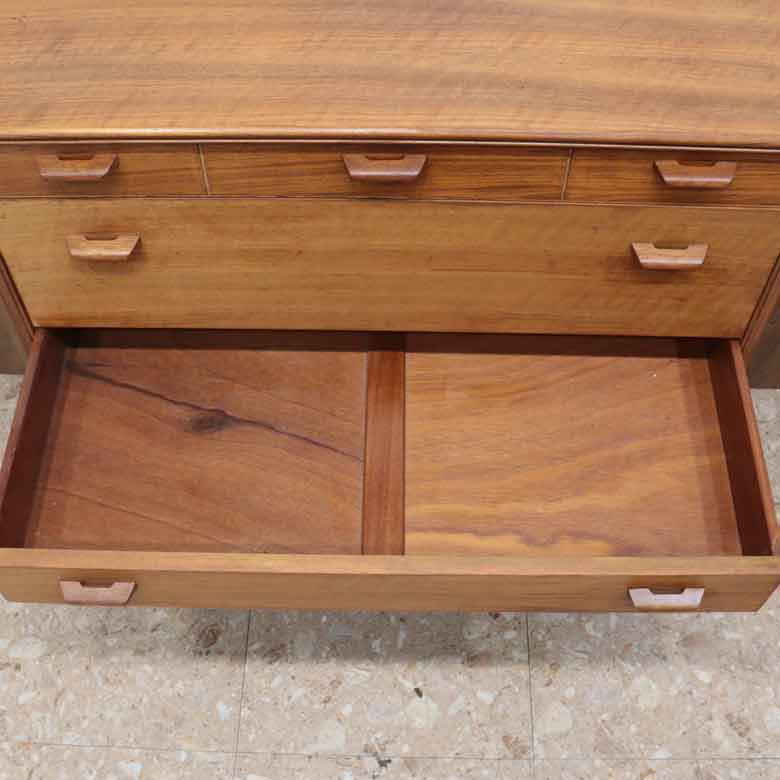 チェスト ヴィンテージ イギリス Alfred Cox ウォールナット