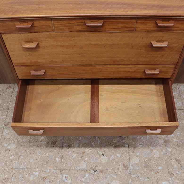 チェスト ヴィンテージ イギリス Alfred Cox ウォールナット