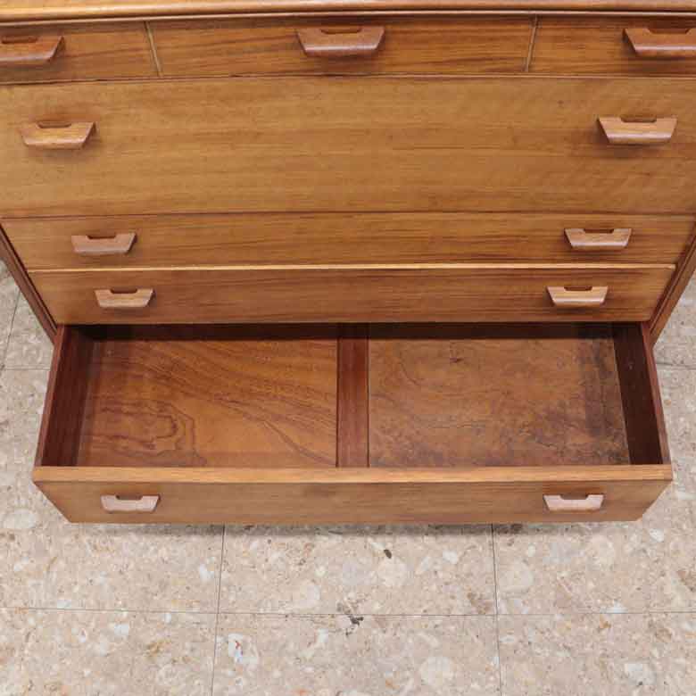 チェスト ヴィンテージ イギリス Alfred Cox ウォールナット