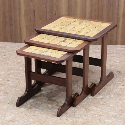 ネストテーブル タイル G-PLAN テーブルセット 3台 ヴィンテージ イギリス